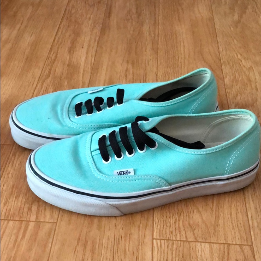 Mint Vans sneakers